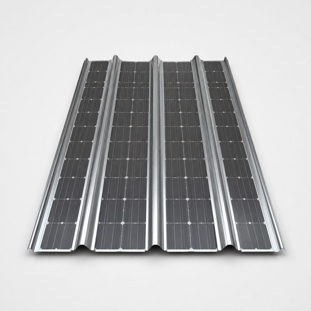 Bac acier photovoltaïque — vue produit