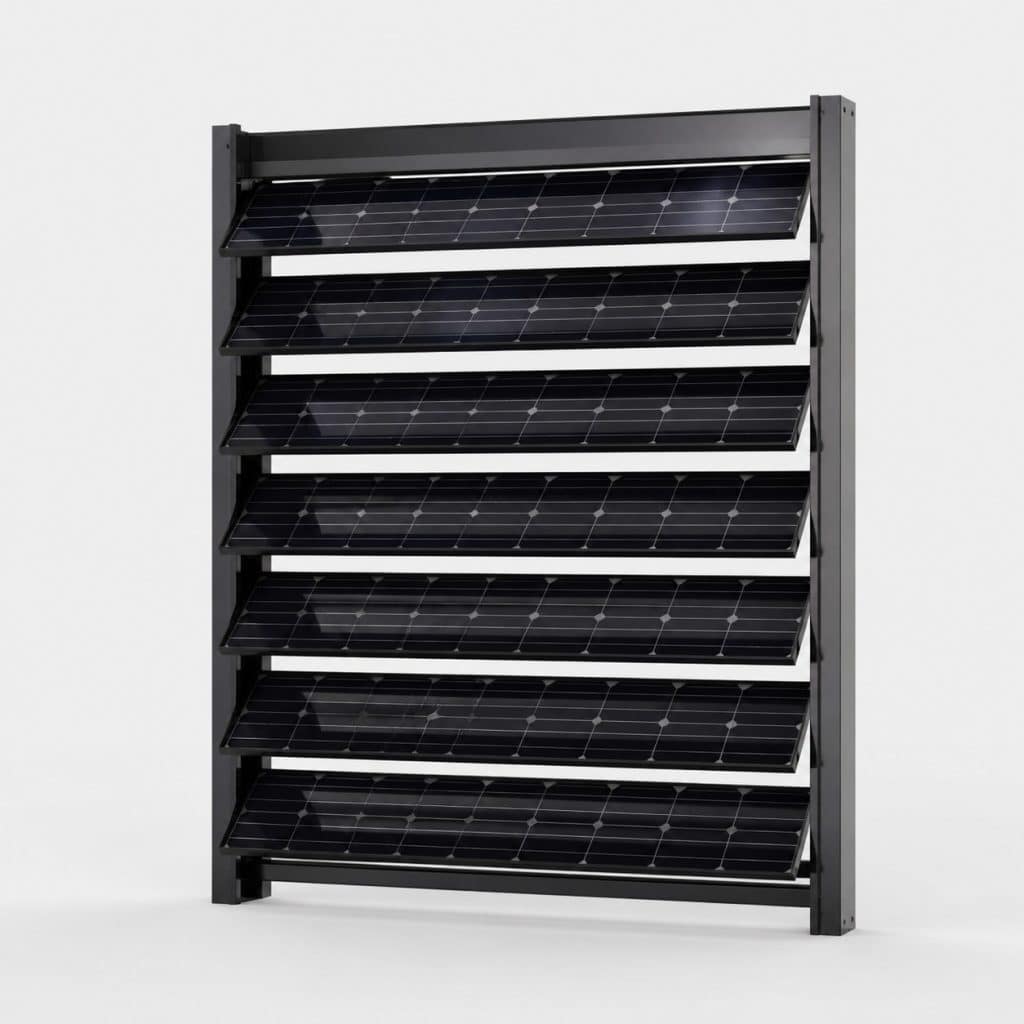 Brise-soleil photovoltaïque — vue produit