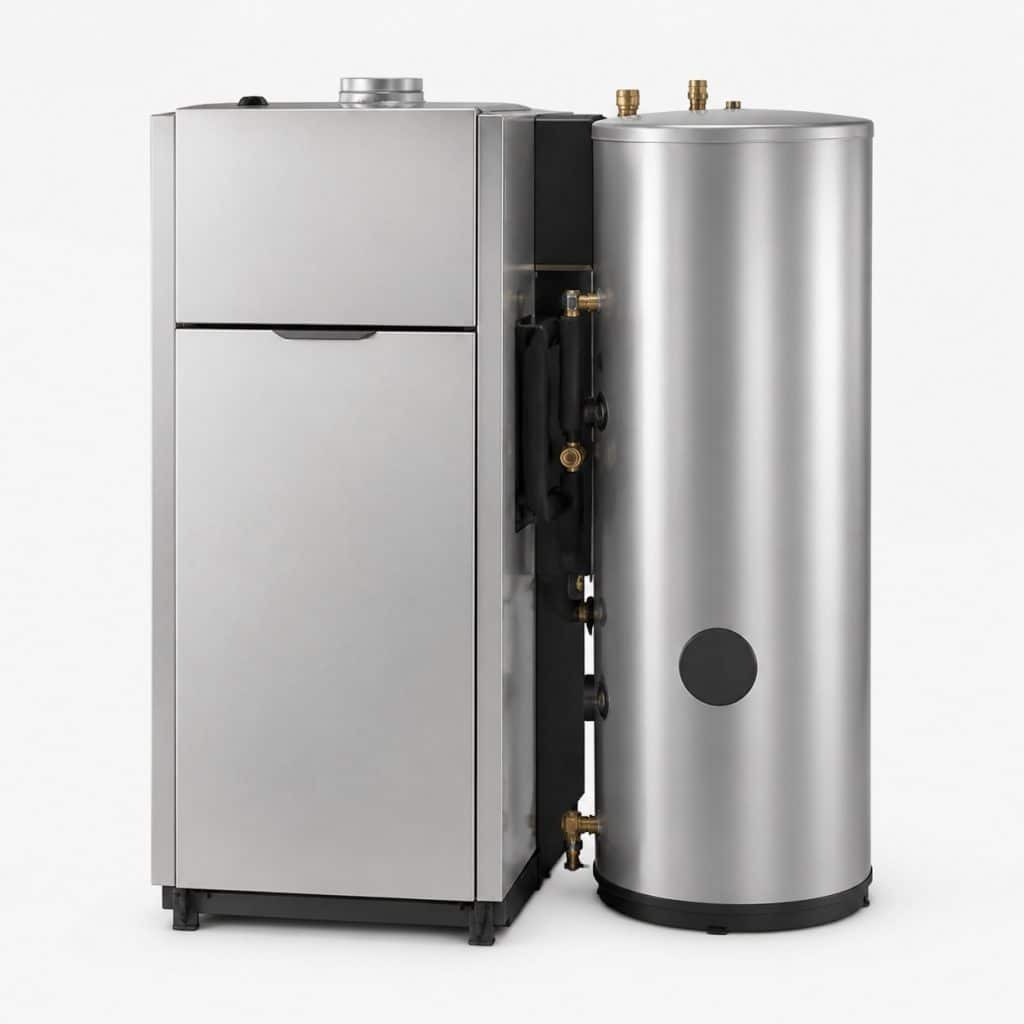 Chaudière 23 kW avec ballon 80 L — vue produit