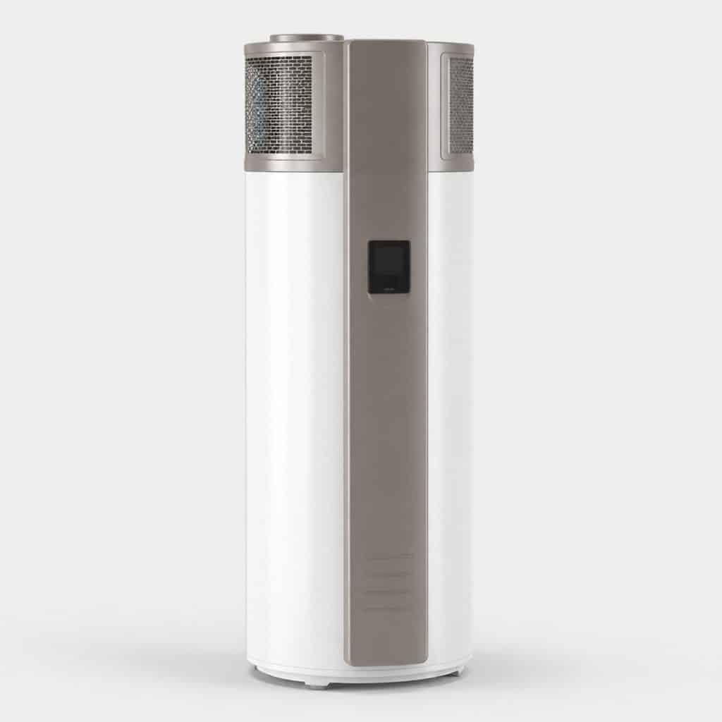 Chauffe-eau thermodynamique connecté — vue produit