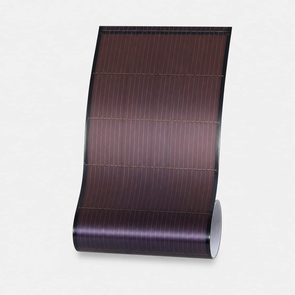 Film photovoltaïque souple adhésif — vue produit