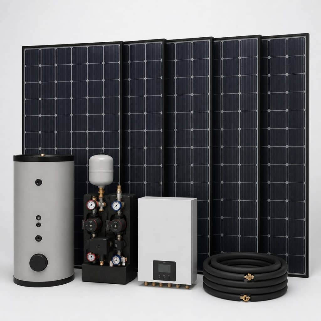 Kit panneaux solaires hybrides 3 kWc — vue produit