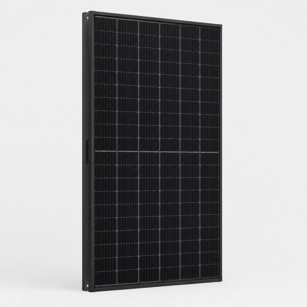 Panneau solaire bifacial vertical — vue produit