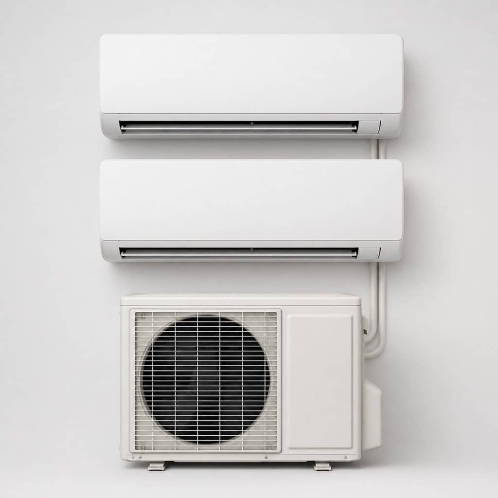 Pompe à chaleur air-air multisplit — vue produit